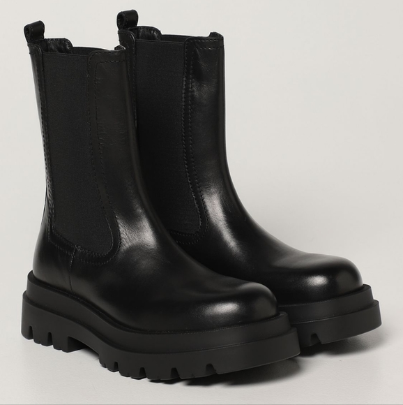 🇮🇹 NEW Twinset Platform Anfibio Chelsea Boots 38.5 7.5 - Picture 2 of 6